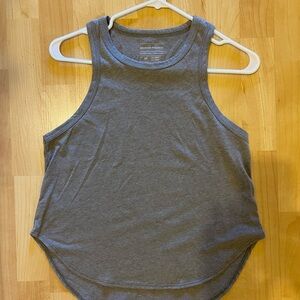 Melrose and Market Gray Tank Top with Minimalist Design